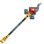 Flame Crystal Staff
