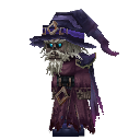 Skeleton Burnt Wizard